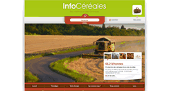 Desktop Screenshot of infocereales.fr